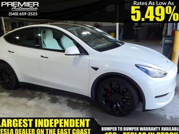TESLA MODEL Y 2022 7SAYGDEF3NF450479 image